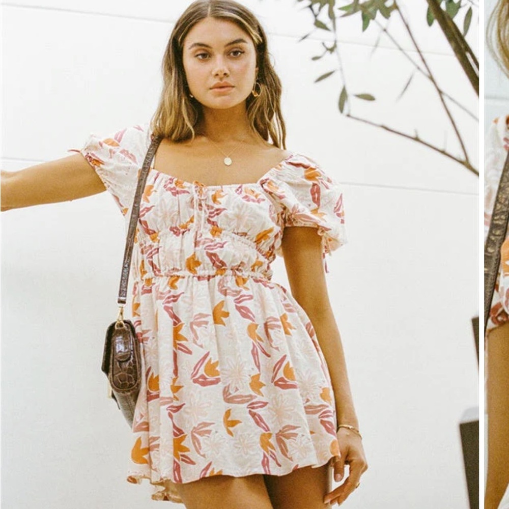 Sabo Skirt Havana Mini Dress - Floral